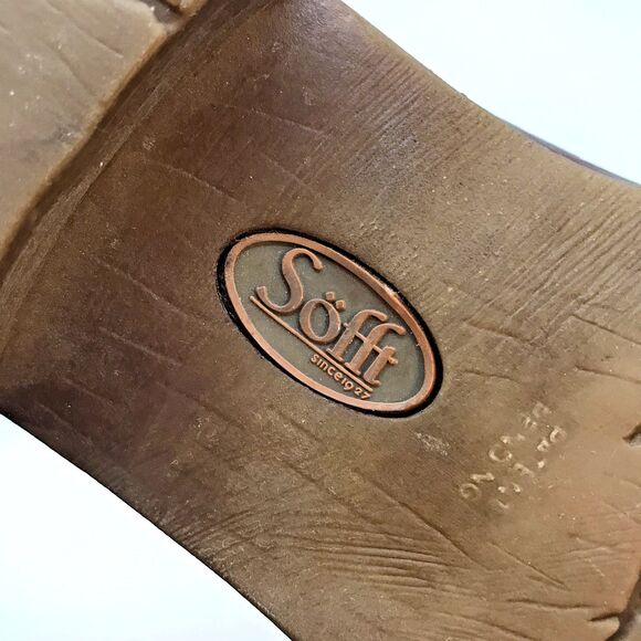 Sofft Bryanne SF0023990 Brown Leather Chelsea Ankle Boot Womens 8M Gusset Bootie - Picture 11 of 11